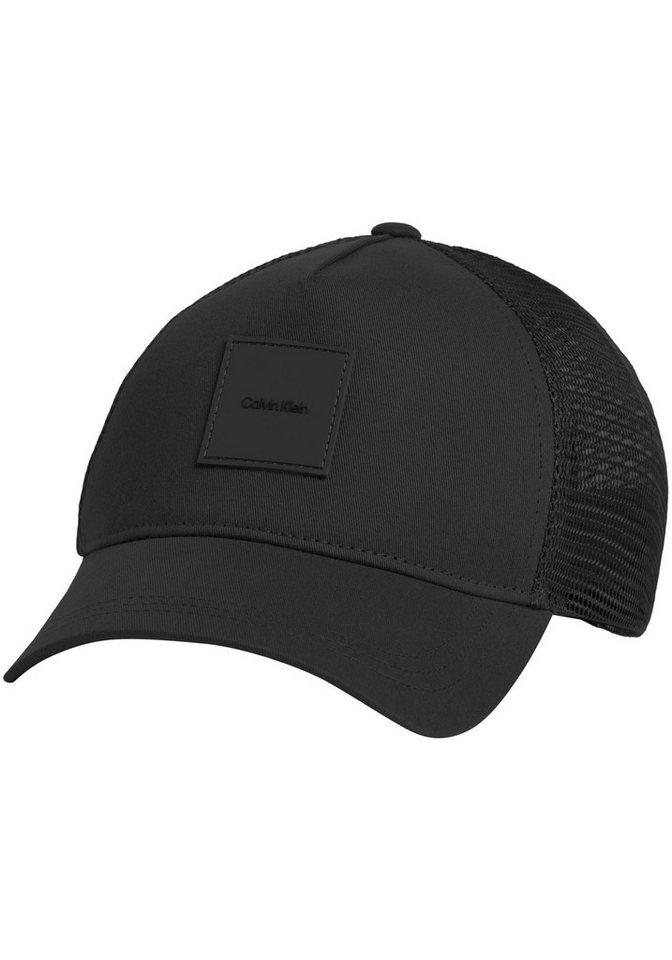 Calvin Klein Jeans Baseball Cap TONAL PATCH TRUCKER Klettverschluss, unisex von Calvin Klein Jeans