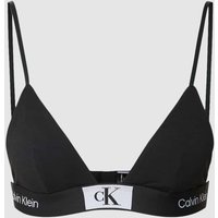 Calvin Klein Underwear Bralette mit elastischem Logo-Bund in Black, Größe XL von Calvin Klein Underwear