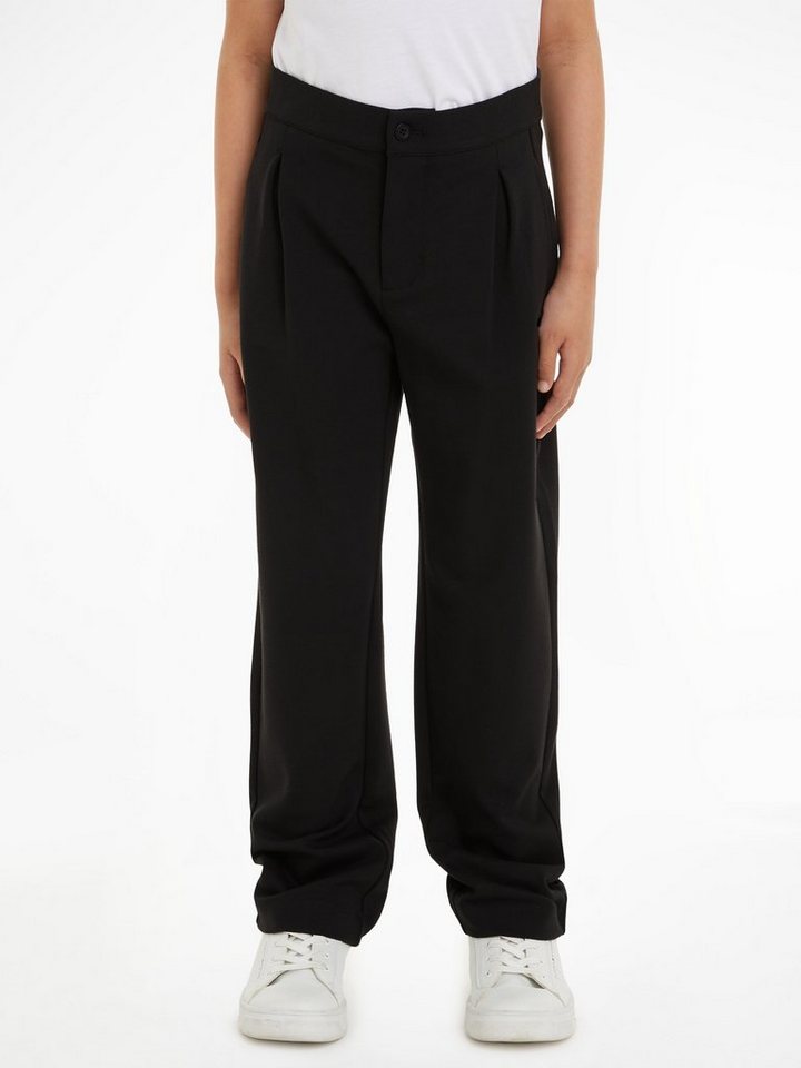Calvin Klein Jeans Bundfaltenhose CEREMONY PUNTO PANTS für Kinder bis 16 Jahre von Calvin Klein Jeans