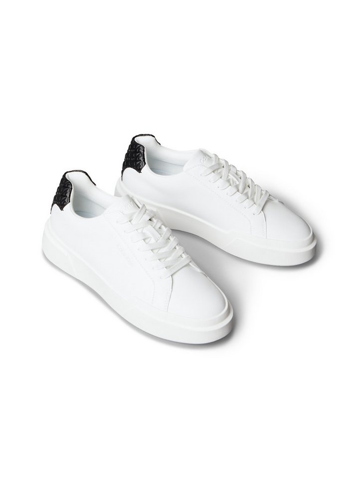 Calvin Klein Jeans CHUNKY CUPS LACE LTH BT AOP WN Sneaker Schnürschuh, Halbschuh, Freizeitsneaker mit Kontrastbesatz von Calvin Klein Jeans