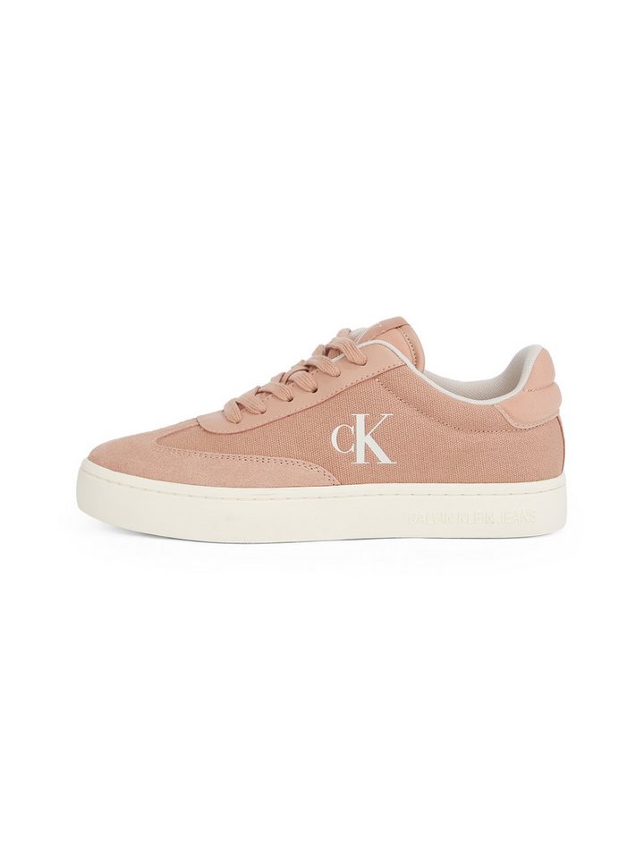 Calvin Klein Jeans CLASSIC CUPSOLE LOW MIX MG WN Sneaker, Schnürschuh, Freizeitschuh, Halbschuh mit Logoschriftzug seitlich von Calvin Klein Jeans