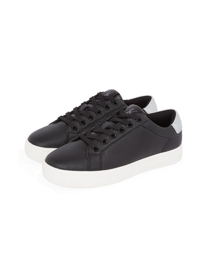 Calvin Klein Jeans CLASSIC CUPSOLE LOW OHB Plateausneaker, Schnürschuh, Halbschuh, Freizeitschuh mit Kontrast an der Ferse von Calvin Klein Jeans