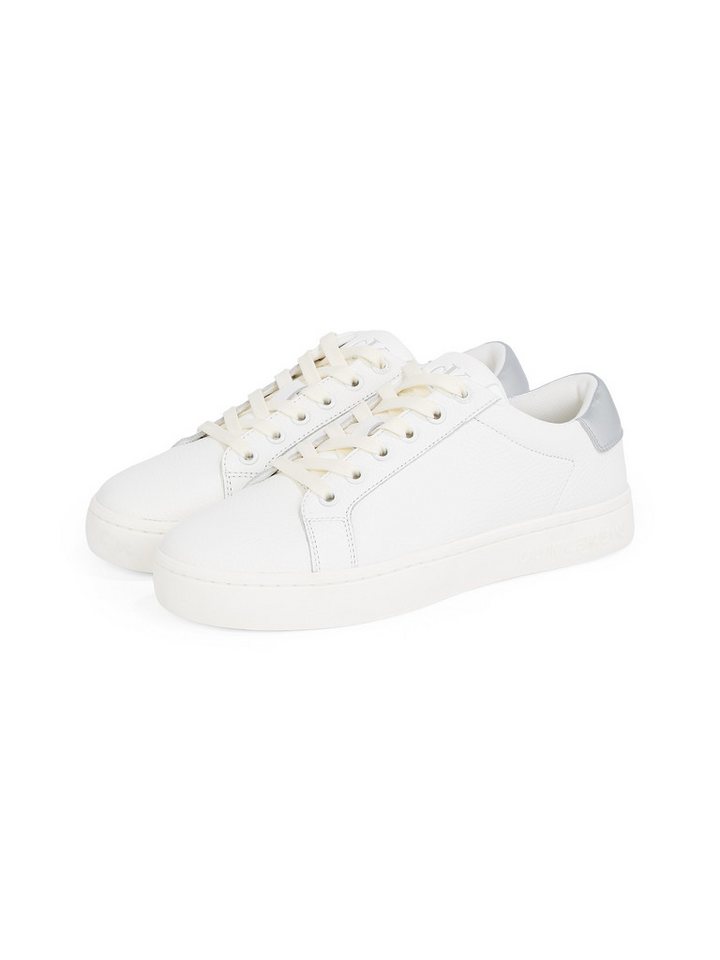 Calvin Klein Jeans CLASSIC CUPSOLE LOW OHB Plateausneaker, Schnürschuh, Halbschuh, Freizeitschuh mit Kontrast an der Ferse von Calvin Klein Jeans