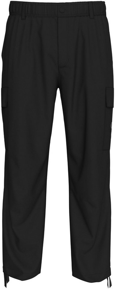 Calvin Klein Jeans Cargohose REGULAR STRAIGHT CARGO mit Logopatch von Calvin Klein Jeans