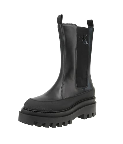 Calvin Klein YW0YW01111 - Damen Schuhe Stiefel - YW0YW01111-0GT-Triple-Black, Größe:39 EU von Calvin Klein