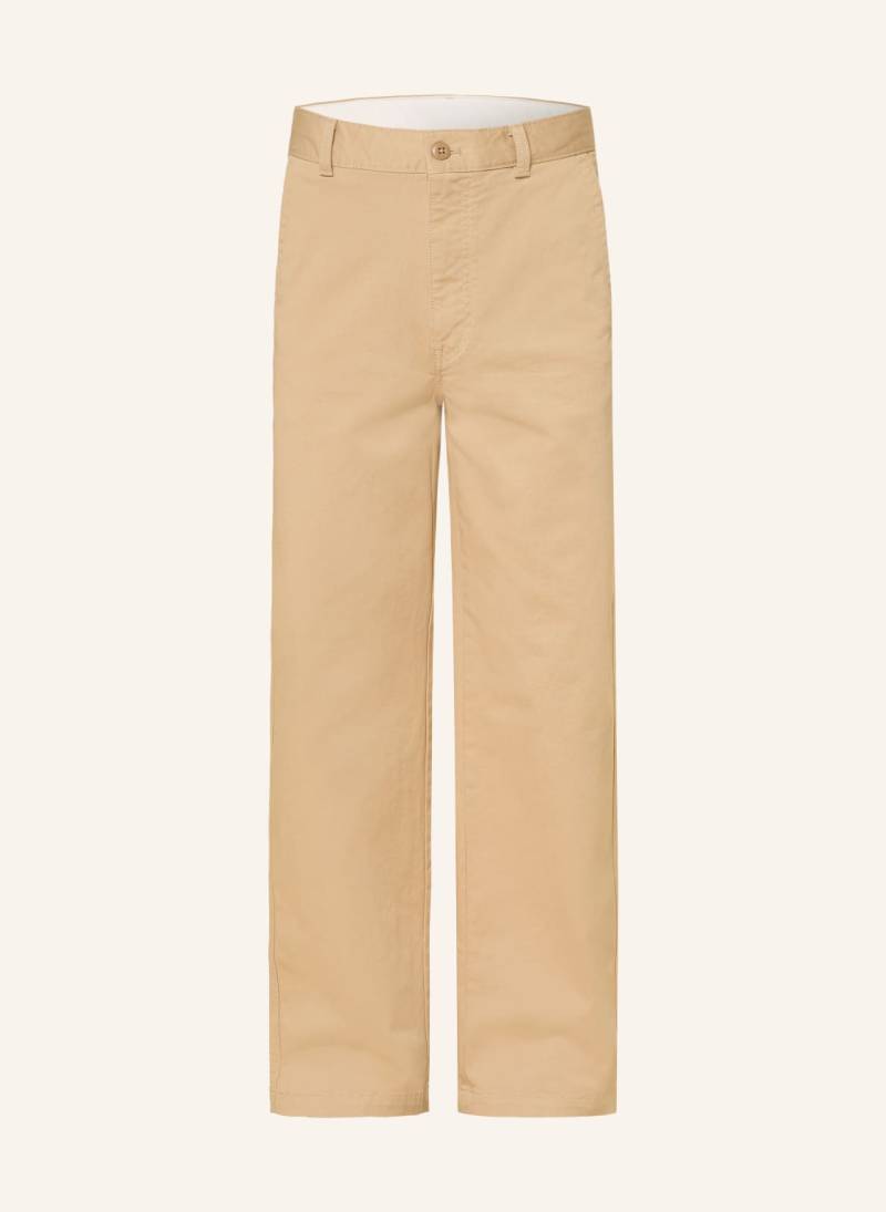 Calvin Klein Jeans Chino Baggy Relaxed Fit beige von Calvin Klein Jeans