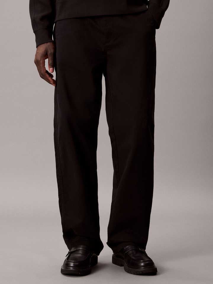Calvin Klein Jeans Chinohose gerade Passform im 90er-Jahre-Look von Calvin Klein Jeans