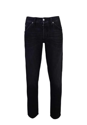 Calvin Klein Jeans DAD Jeans 5 Pocket weites Bein Cropped anthrazit Größe W33 von Calvin Klein Jeans