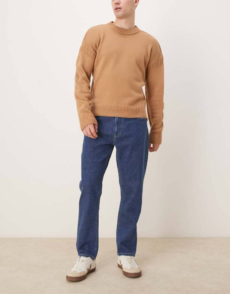 Calvin Klein Jeans - Dad-Jeans in dunkler Waschung-Blau Calvin Klein Jeans - Dad-Jeans in dunkler Waschung-Blau von Calvin Klein Jeans