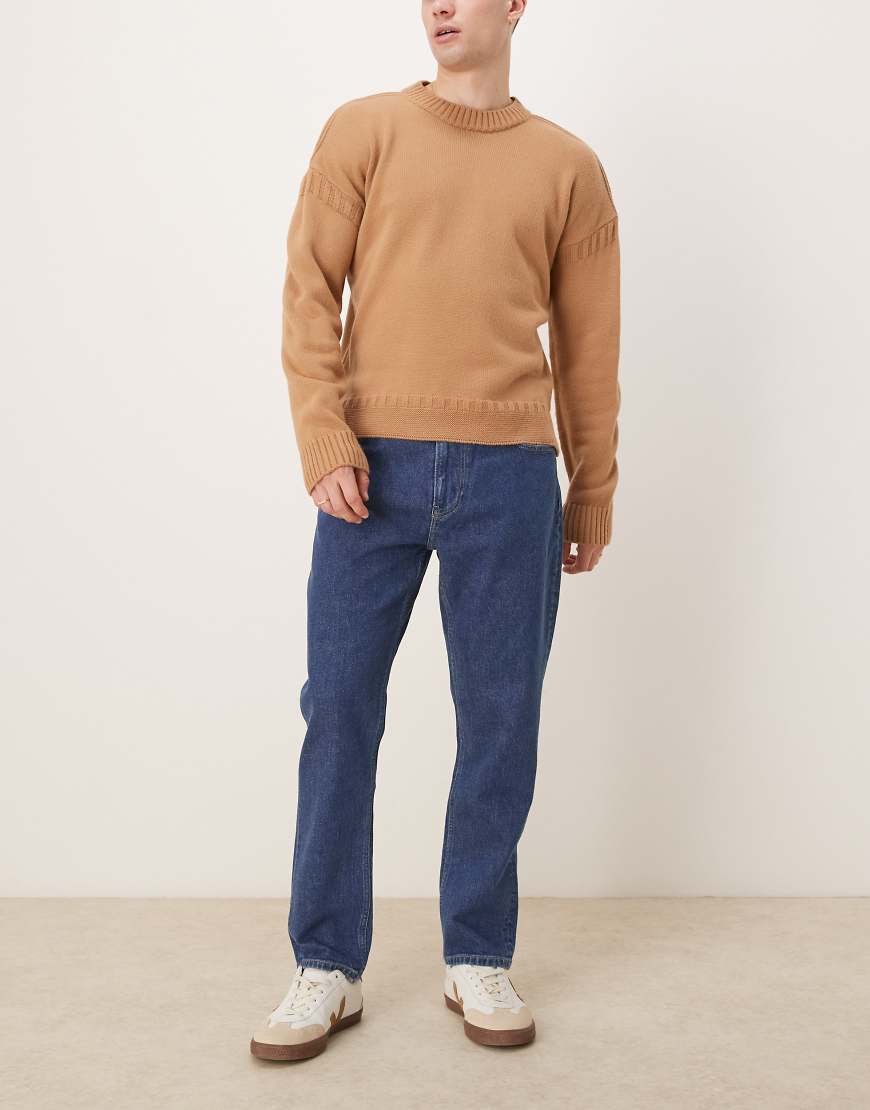Calvin Klein Jeans - Dad-Jeans in dunkler Waschung-Blau von Calvin Klein Jeans