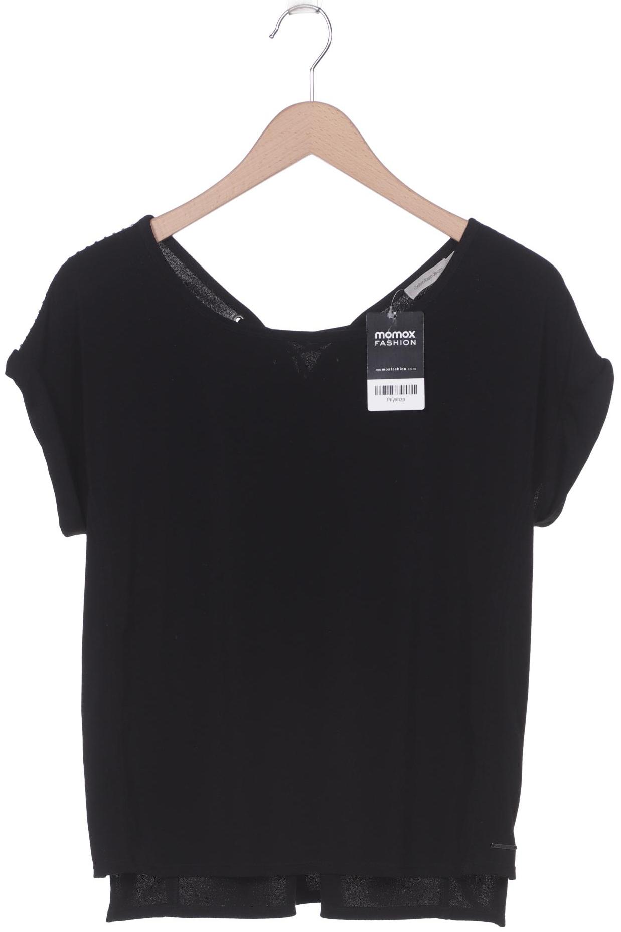 Calvin Klein Jeans Damen Bluse, schwarz von Calvin Klein Jeans