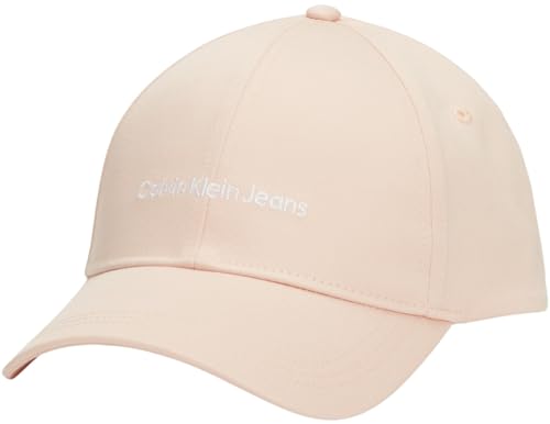 Calvin Klein Jeans Damen Cap Institutional Basecap, Rosa (Pale Conch), Einheitsgröße von Calvin Klein Jeans