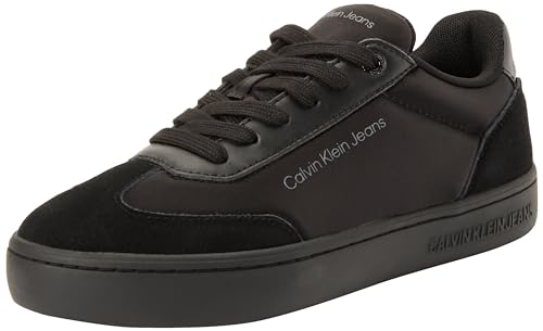 Calvin Klein Jeans Damen Classic Low Mix INDC YW0YW01389 Cupsole Sneaker, Schwarz (Triple Black), 41 EU von Calvin Klein Jeans