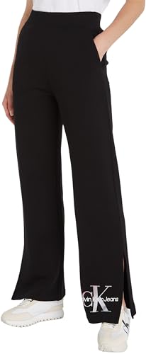 Calvin Klein Jeans Damen DIFFUSED MONOLOGO Jog Pant J20J223422 Jogginghosen, Schwarz (Ck Black), L von Calvin Klein Jeans