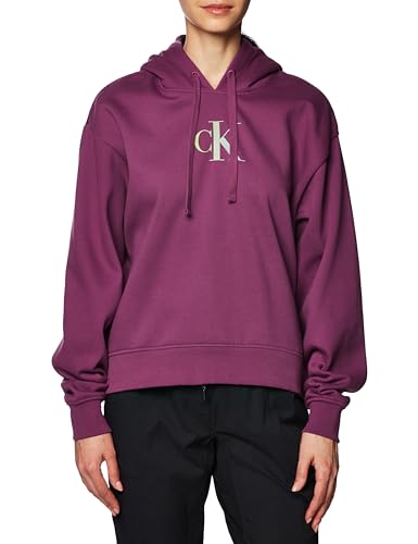 Calvin Klein Jeans Damen Hoodie Gradient mit Kapuze, Violett (Amaranth), L von Calvin Klein Jeans