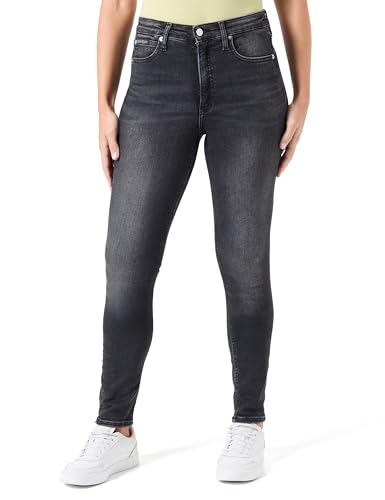 Calvin Klein Damen High Rj20J224493 Skinny, Denim Black, 31W / 32L von Calvin Klein