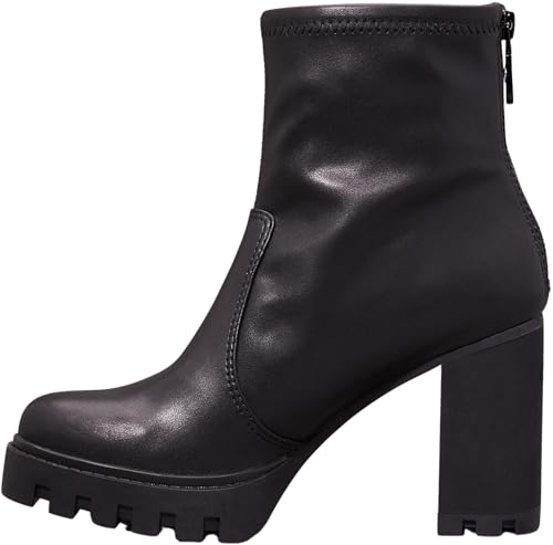 Calvin Klein Damen Mid Boot Stiefel Heel Platform Zip Boot mit Plateau-Absatz, Schwarz (Triple Black), 40 von Calvin Klein