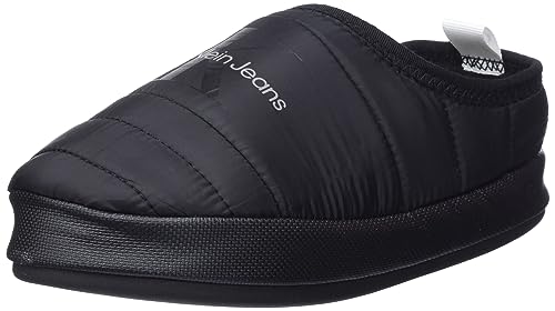 Calvin Klein Jeans Damen Hausschuhe Slipper Warm, Schwarz (Black), 40 von Calvin Klein Jeans