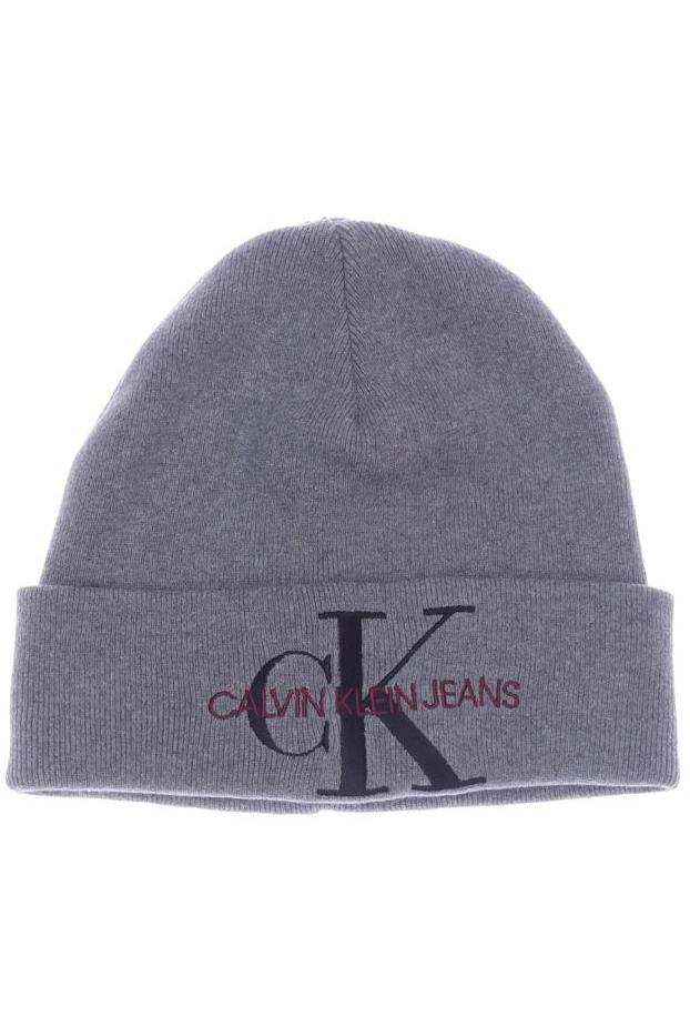 Calvin Klein Jeans Damen Hut/Mütze, grau von Calvin Klein Jeans