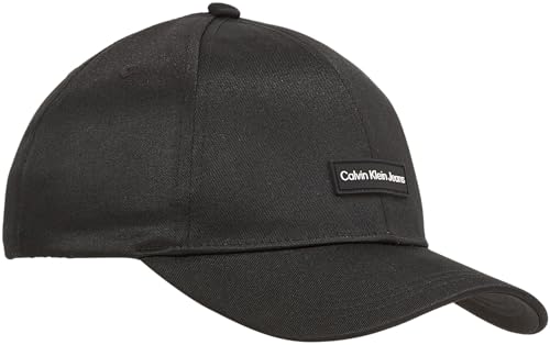 Calvin Klein Jeans Damen Cap Basecap, Schwarz (Black/Whisper Pink), Einheitsgröße von Calvin Klein