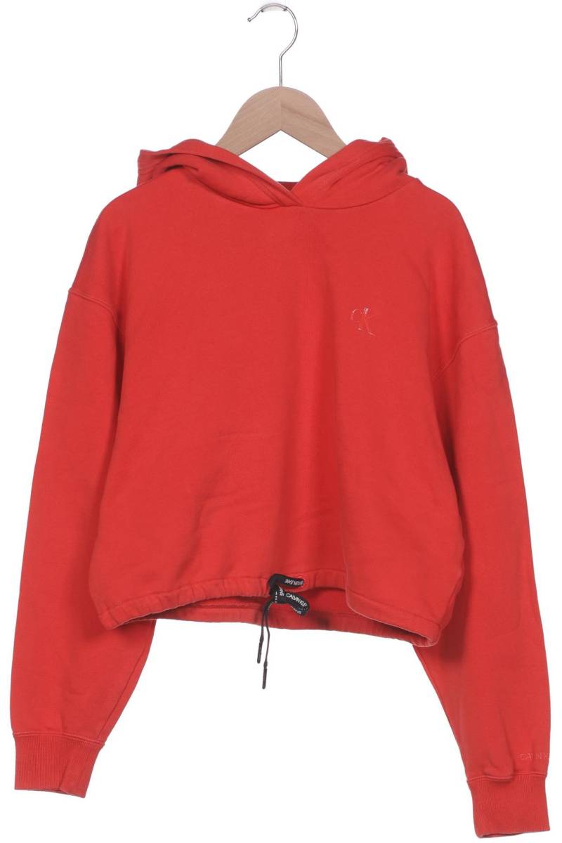 Calvin Klein Jeans Damen Kapuzenpullover, rot von Calvin Klein Jeans