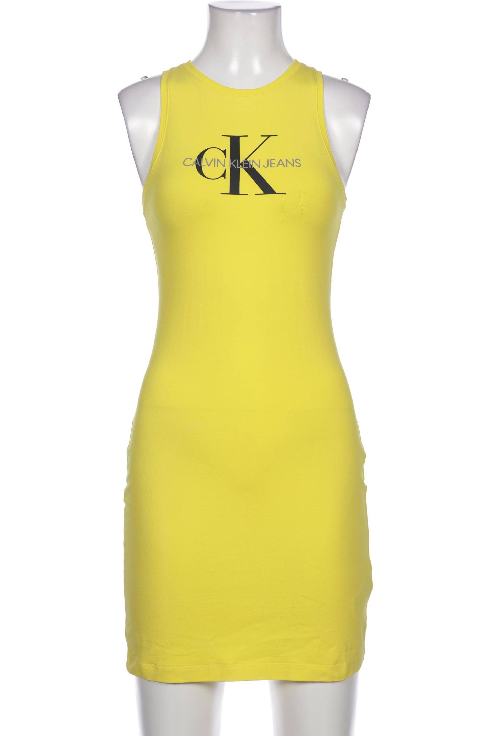 Calvin Klein Jeans Damen Kleid, gelb von Calvin Klein Jeans