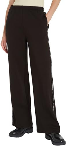 Calvin Klein Jeans Damen Logo Elastic Jog Pant J20J223118 Jogginghosen, Schwarz (Ck Black), S von Calvin Klein Jeans