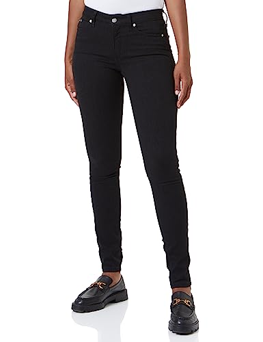 Calvin Klein Jeans Damen MID Rise Skinny J20J221582 Hosen, Denim (Denim Black), 28W / 32L von Calvin Klein Jeans