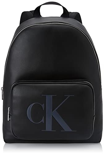 Calvin Klein Jeans Damen Sculpted Campus BP40 Mono K60K610052 Rucksäcke, Schwarz (Black) von Calvin Klein Jeans