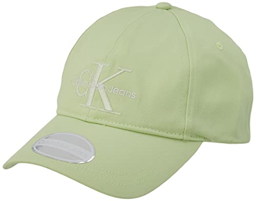 Calvin Klein Jeans Damen Monogram Cap K60K606624 Kappe, Grün (Exotic Mint), OS von Calvin Klein Jeans