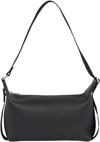 Calvin Klein Damen Schultertasche Over Webbing Shoulder Bag Elegant, Schwarz (Black), Einheitsgröße von Calvin Klein