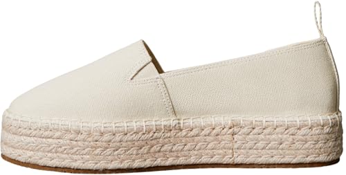 Calvin Klein Damen Platform Ml Cs Yw0Yw01871 Espadrilles, Beige (Pistachio), 39 EU von Calvin Klein