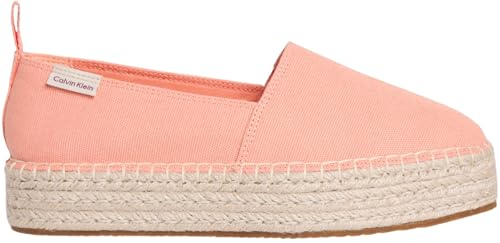 Calvin Klein Damen Espadrilles mit Plateau, Rosa (Powder Orange), 40 von Calvin Klein