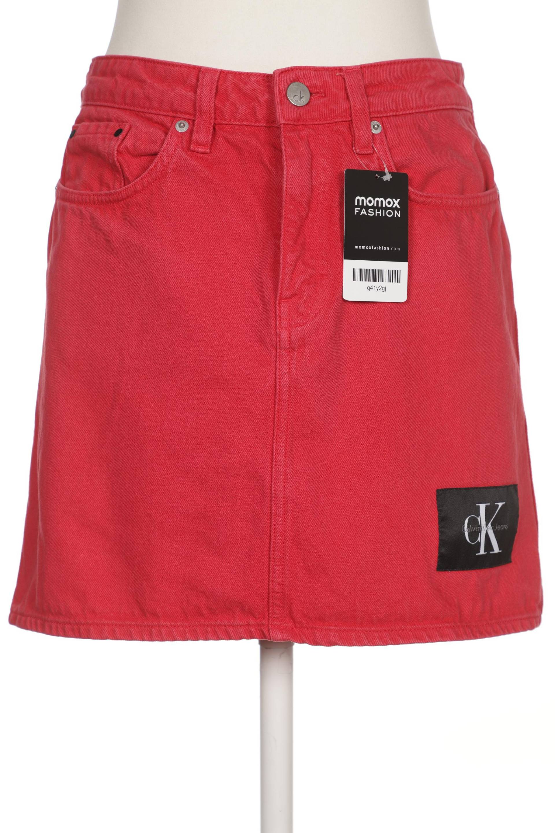 Calvin Klein Jeans Damen Rock, rot von Calvin Klein Jeans