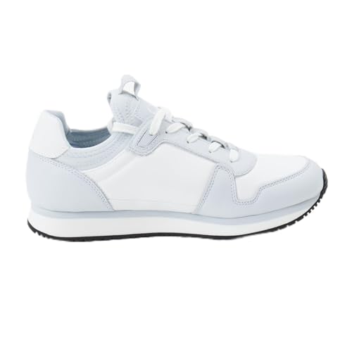 Calvin Klein Jeans RUNNER SOCK LACEUP ML LTH Turnschuhe Damen, Blau (Plein Air/Bright White), 37 EU von Calvin Klein