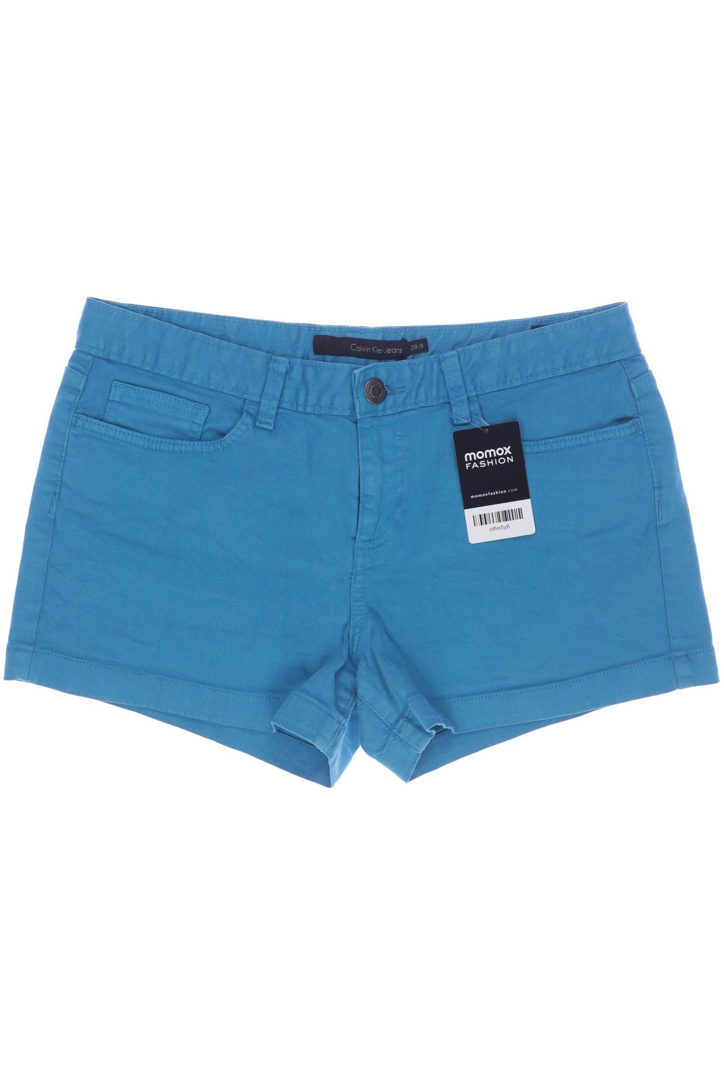 Calvin Klein Jeans Damen Shorts, blau von Calvin Klein Jeans