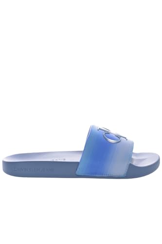 Calvin Klein Jeans Damen Slide TPU Jelly MG WN YW0YW01402 Schlappen, Blau (Dusk Blue), 38 EU von Calvin Klein Jeans