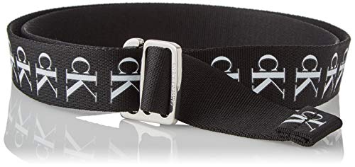 Calvin Klein Jeans Damen Slider Tape Belt 30MM Grtel, Black, 85 cm Calvin Klein Jeans Damen Slider Tape Belt 30MM Grtel, Black, 85 cm von Calvin Klein Jeans