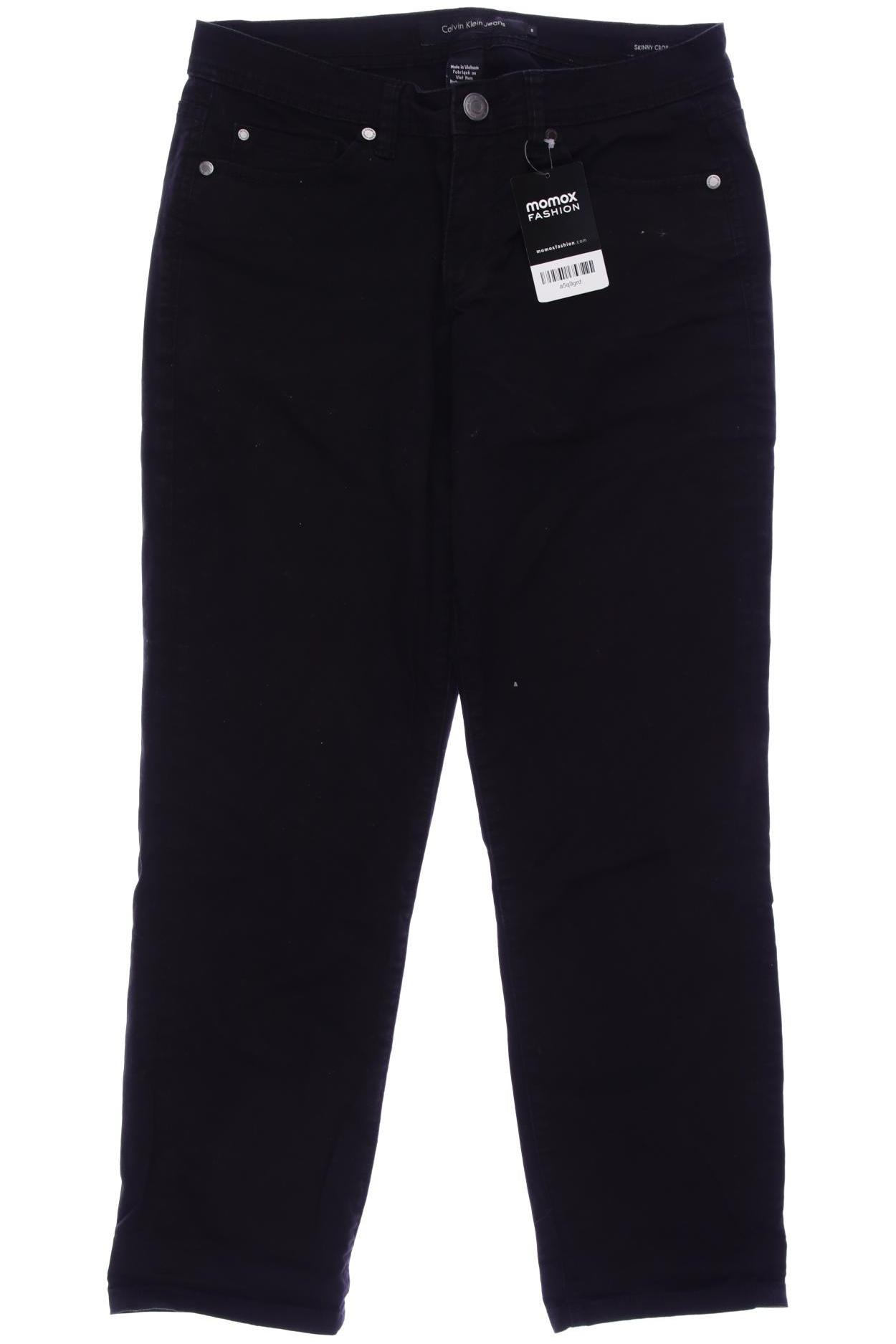 Calvin Klein Jeans Damen Stoffhose, schwarz von Calvin Klein Jeans