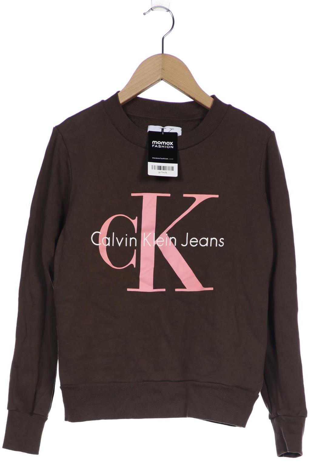 Calvin Klein Jeans Damen Sweatshirt, braun von Calvin Klein Jeans
