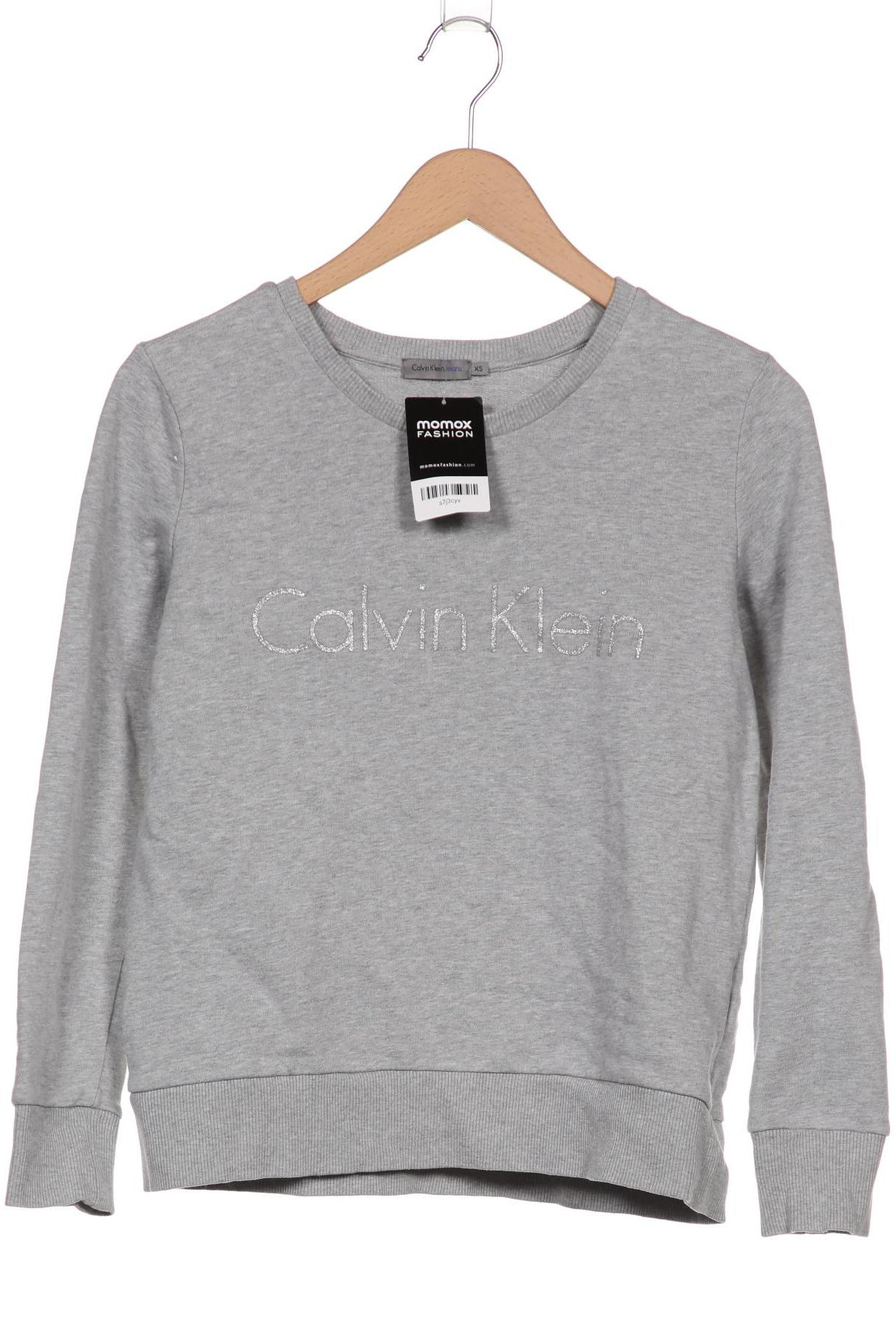 Calvin Klein Jeans Damen Sweatshirt, grau von Calvin Klein Jeans