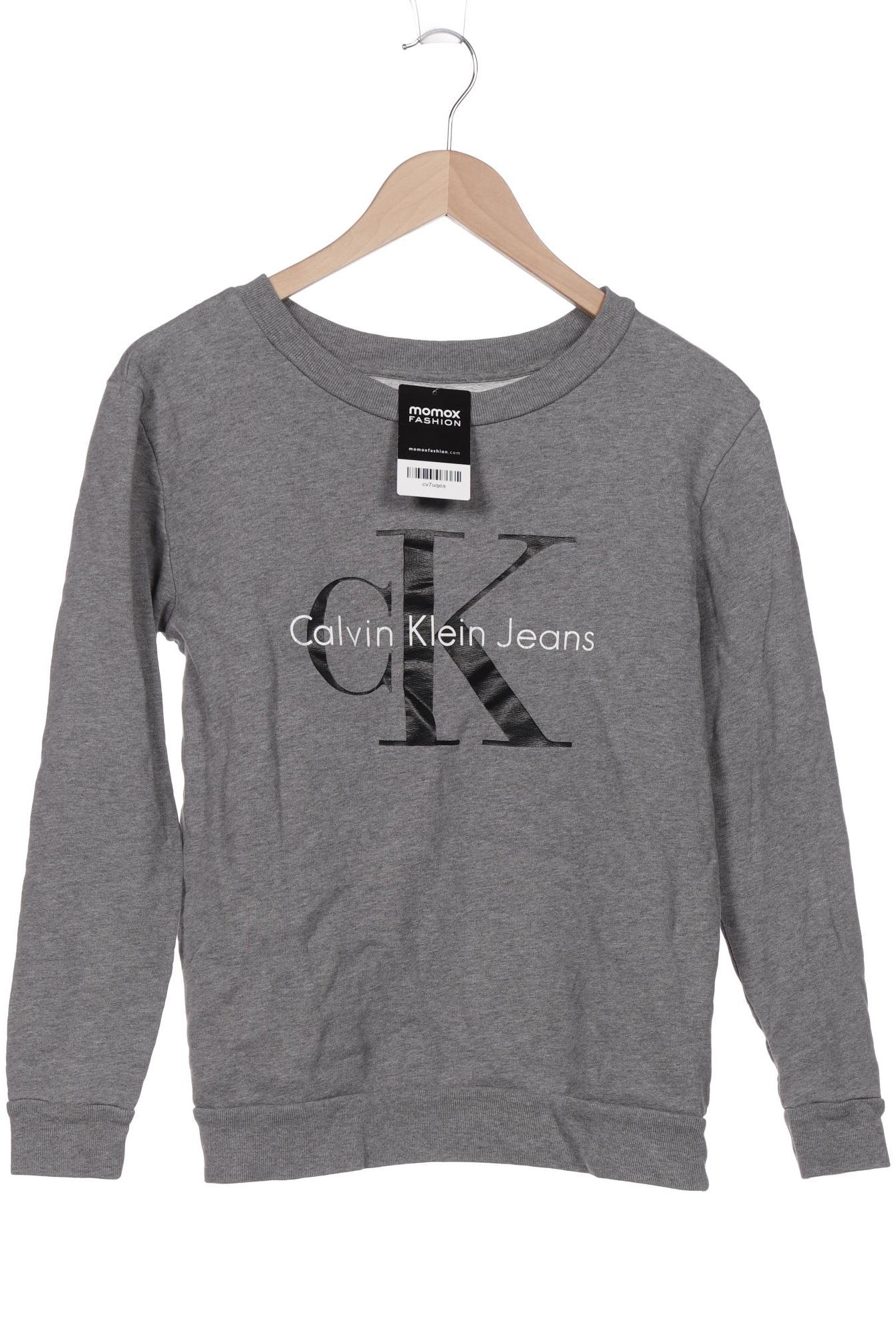 Calvin Klein Jeans Damen Sweatshirt, grau von Calvin Klein Jeans