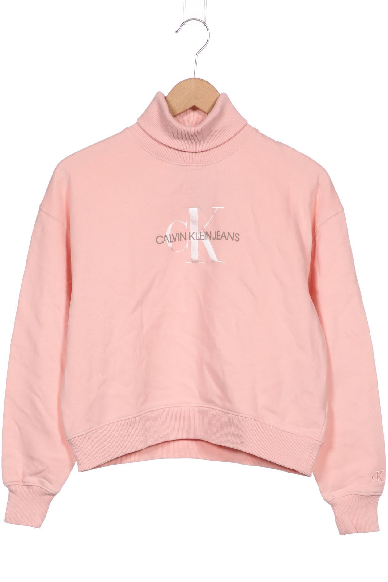 Calvin Klein Jeans Damen Sweatshirt, pink von Calvin Klein Jeans