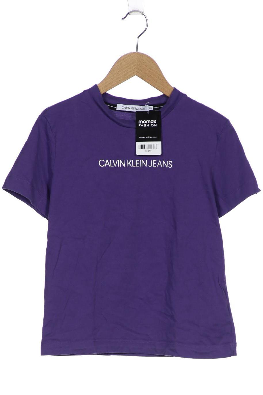 Calvin Klein Jeans Damen T-Shirt, flieder von Calvin Klein Jeans