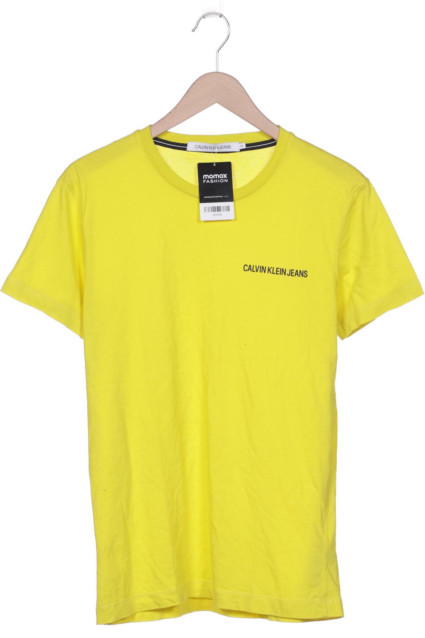 Calvin Klein Jeans Damen T-Shirt, gelb von Calvin Klein Jeans