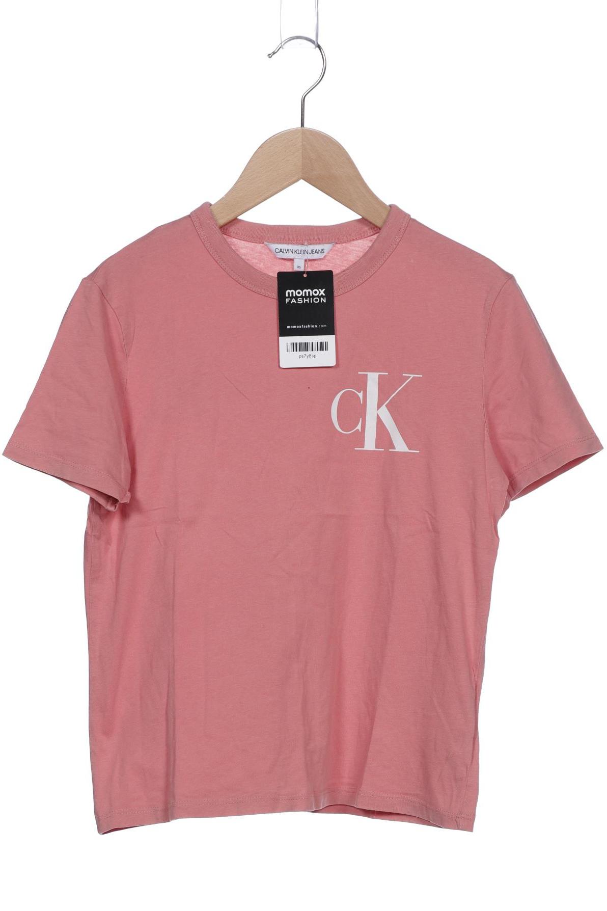 Calvin Klein Jeans Damen T-Shirt, pink von Calvin Klein Jeans