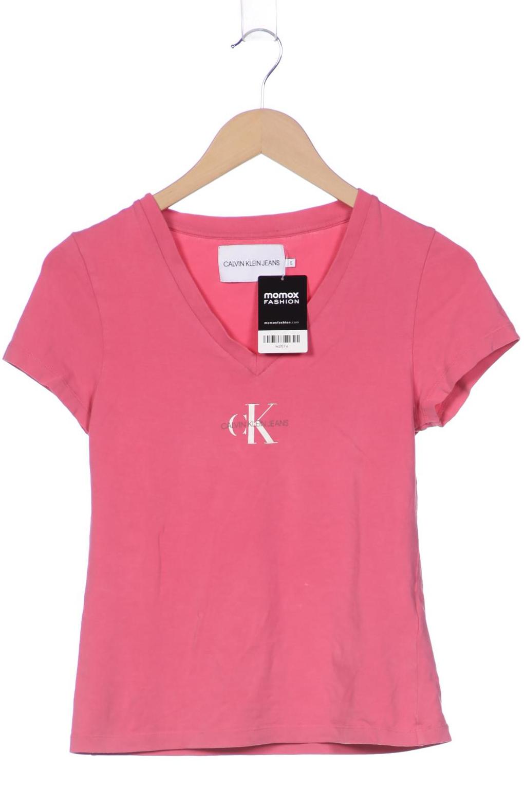 Calvin Klein Jeans Damen T-Shirt, pink von Calvin Klein Jeans