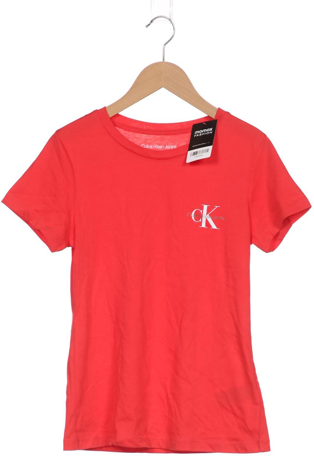 Calvin Klein Jeans Damen T-Shirt, rot von Calvin Klein Jeans