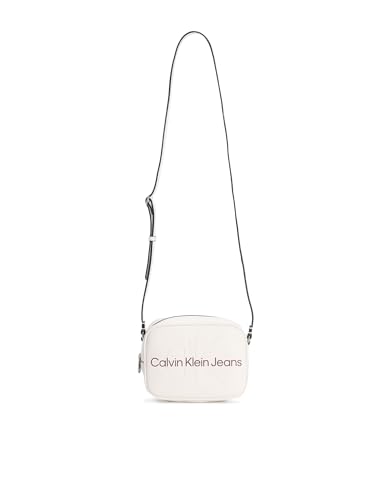 Calvin Klein Jeans Damen Umhängetasche CAMERA BAG offwhite (20) 000 von Calvin Klein Jeans