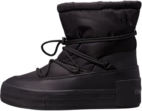 Calvin Klein Jeans VULC FLATFORM SNOW BOOT WN Turnschuhe Damen, Schwarz (Triple Black), 40 EU von Calvin Klein
